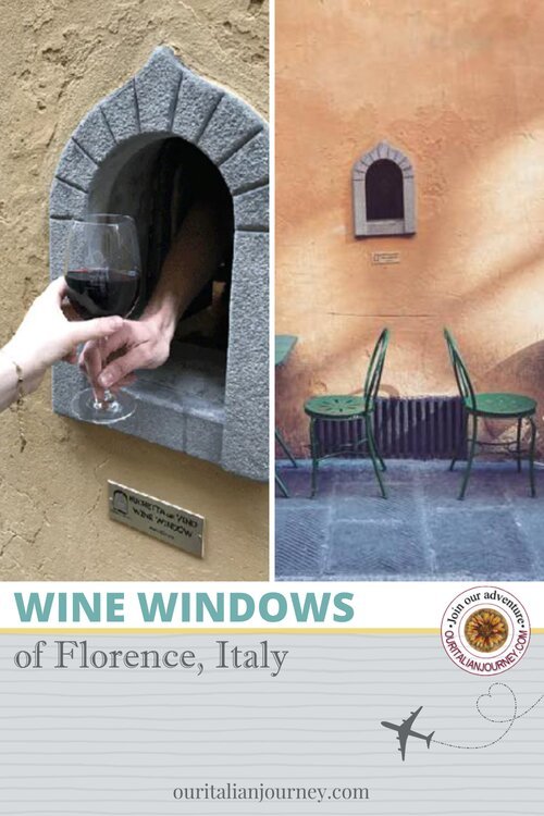 Wine windows of Florence, Italy - ouritalianjourney.com