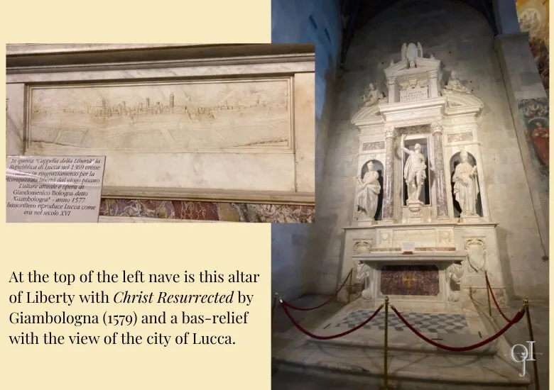 Altar of Liberty in San Martino Cathedral - ouritalianjourney.com