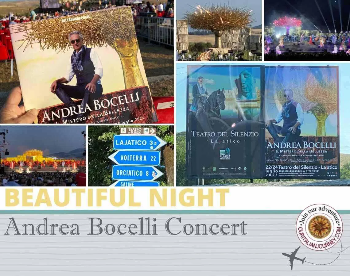 A Beautiful Night Under the Stars with Andrea Bocelli in Italy - ouritalianjourney.com