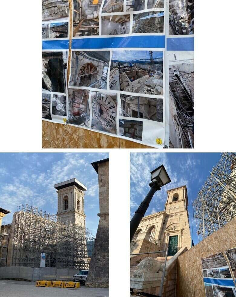 Norcia in July 2021 -5 years after earthquake - ouritalianjourney.com