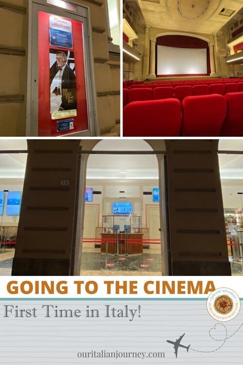 Going to the cinema for the first time in Italy - ouritalianjourney.com