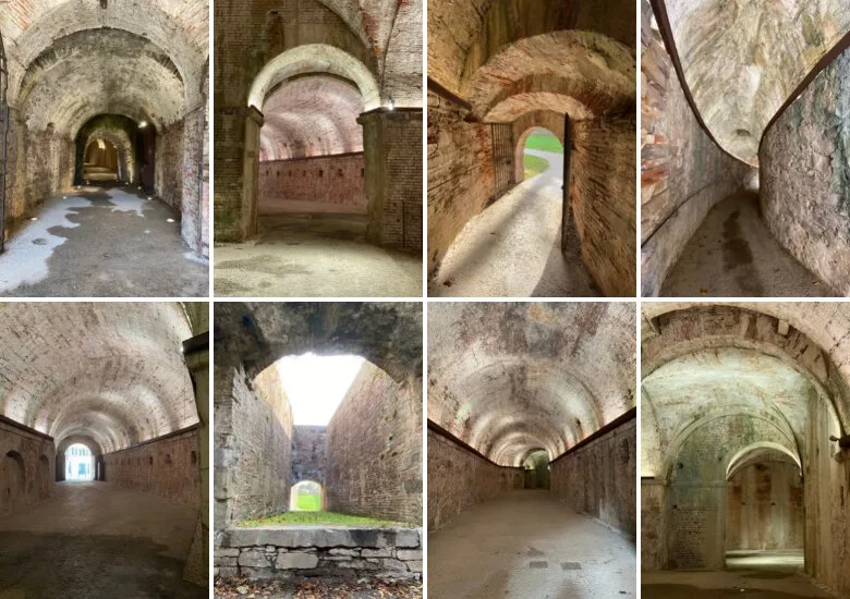 Underneath the walls in Lucca, Italy - ouritalianjourney