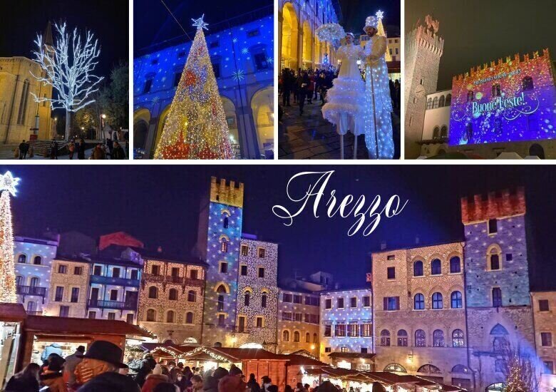 Christmas lights are extra special in Italy - ouritalianjourney.com