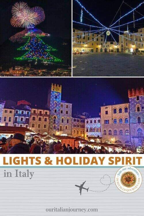 The beautiful lights throughout Italy this time of year - ouritalianjourney.com
