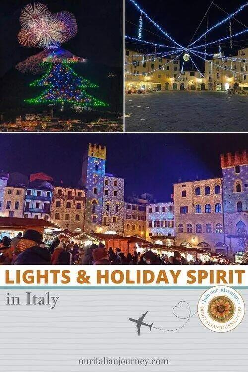 The beautiful lights throughout Italy this time of year - ouritalianjourney.com