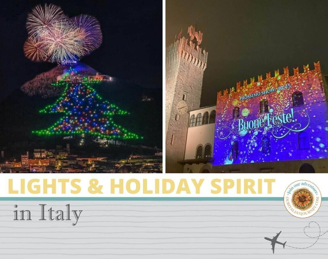 Spectacular lights throughout Italy during the holiday season - ouritalianjourney.com