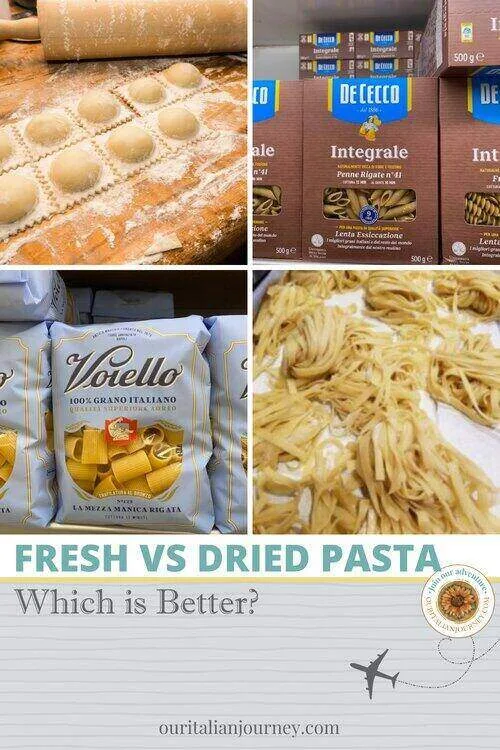 dried pasta fresh pasta - which is better? ouritalianjourney.com