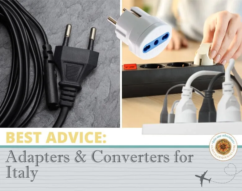 Adapters & Converters to use in Italy, ouritalianjourney.com