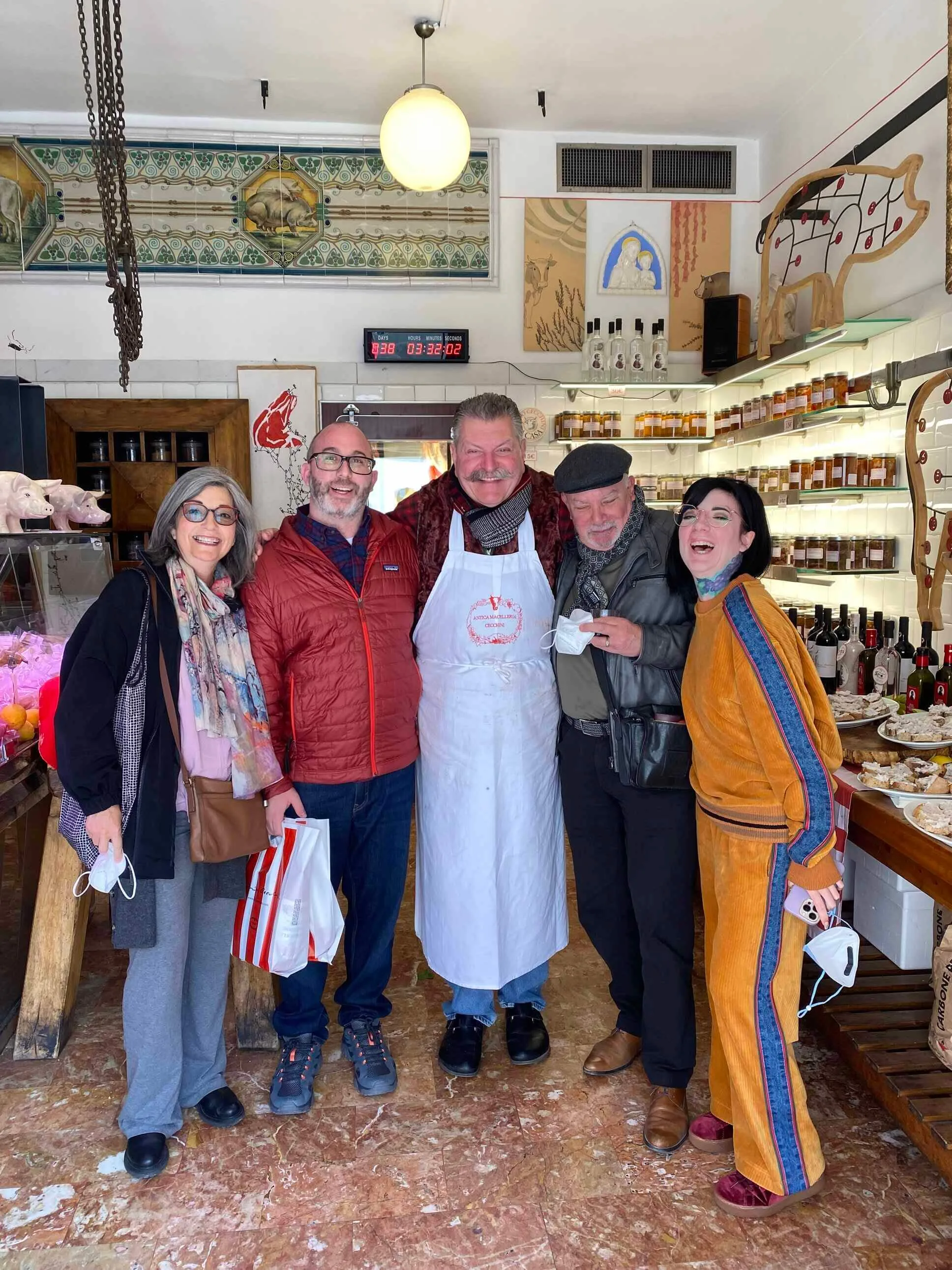 Dario Cecchini with us, page 179