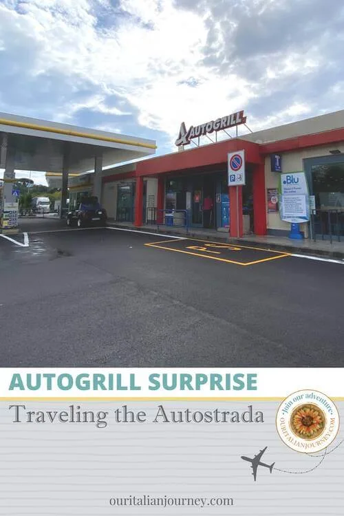 visit the Autogrill on Italy's autostrada, ouritalianjourney.com