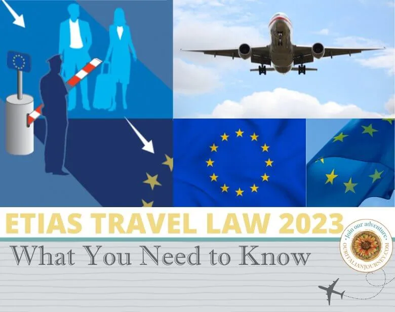 New travel law, ETIAS, What you need to know, ouritalianjourney.com