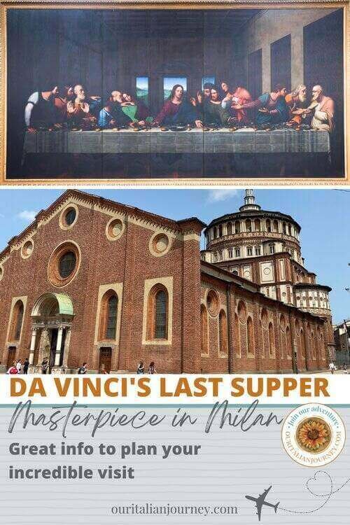 The Last Supper pin, ouritalianjourney.com