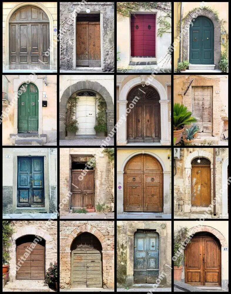 11x14 (Portrait) Doors in Italy