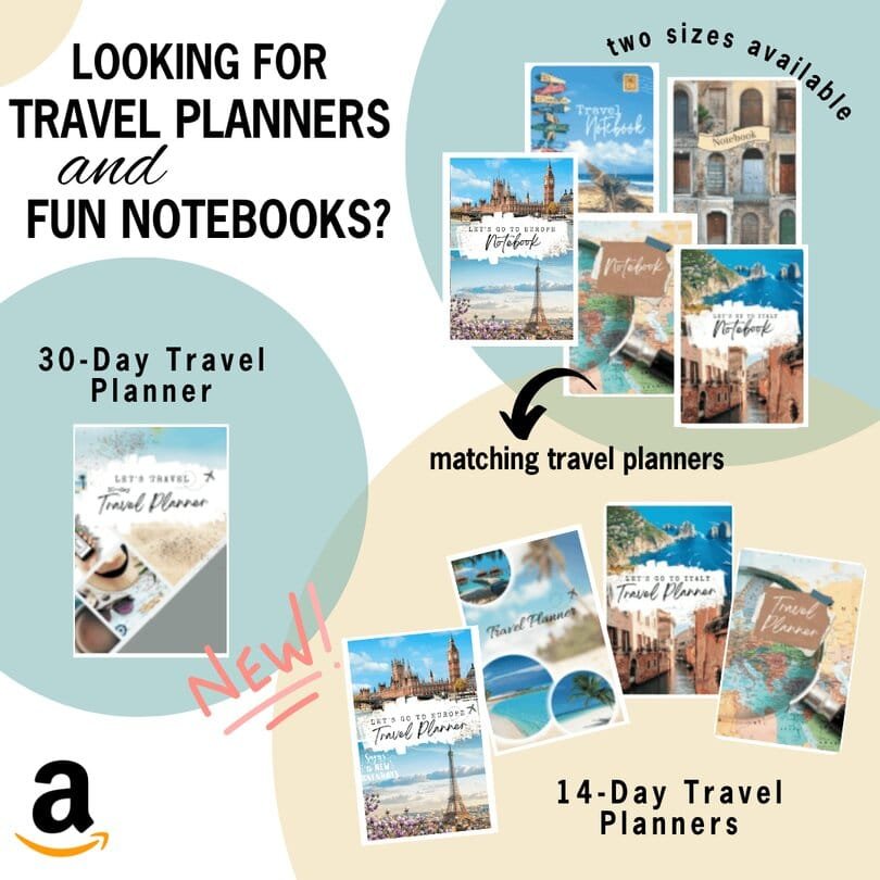 new travel planners from Ilene Modica - 2 weeks and now 30 days