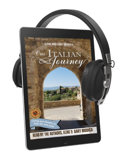 Our Italian Journey is now an audiobook available on Audible