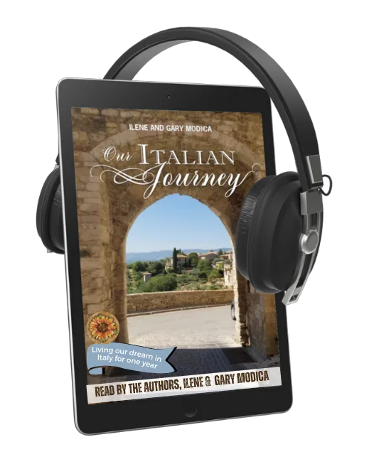 Our Italian Journey is now an audiobook available on Audible