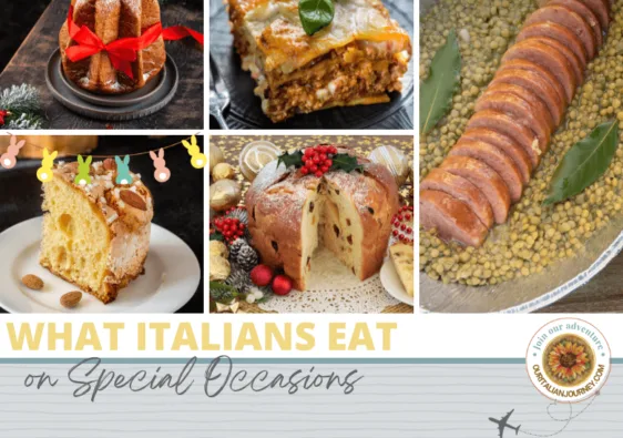 Special occasions - what is on the table of traditional Italians? ouritalianjourney.com
