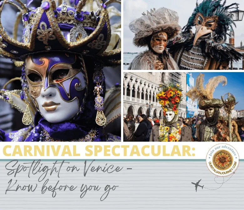 Carnival in Venice is spectacular. How to buy a real mask and information for your next visit. ouritalianjourney.com