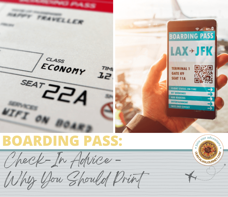 boarding pass check-in advice and why you should print it - ouritalianjourney.com