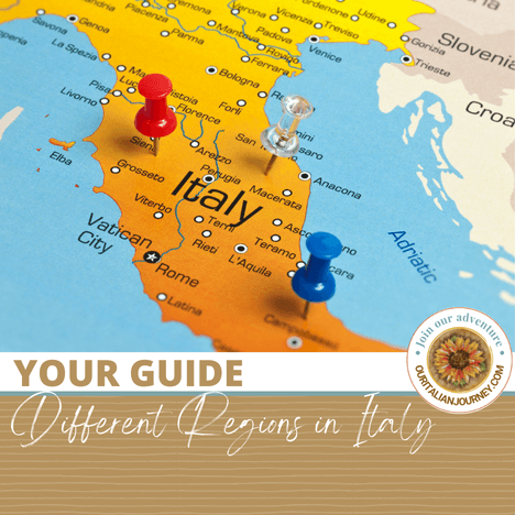 Your guide to the different regiions in Italy - ouritalianjourney.com