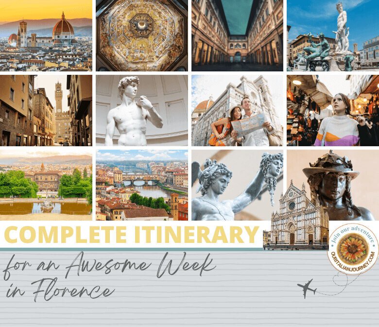 travel itinerary for Florence, Italy. Use our guide and suggestions to make the most of your next visit. - ouritalianjourney.com