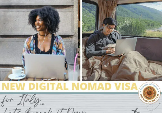 Digital Nomad Visa - what's it all about? - ouritalianjourney.com