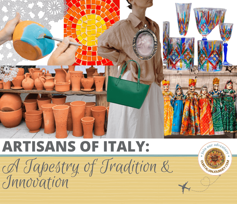 Artisans of Italy and their famous craftsmanship is known worldwide. ouritalianjourney.com