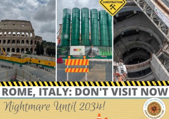 Don't visit Rome Italy right now. Its a nightmare - ouritalianjourney.com
