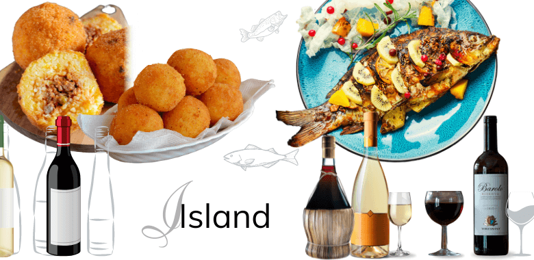 Food journey in Italy revealing regional specialities - on the islands - ouritalianjourney