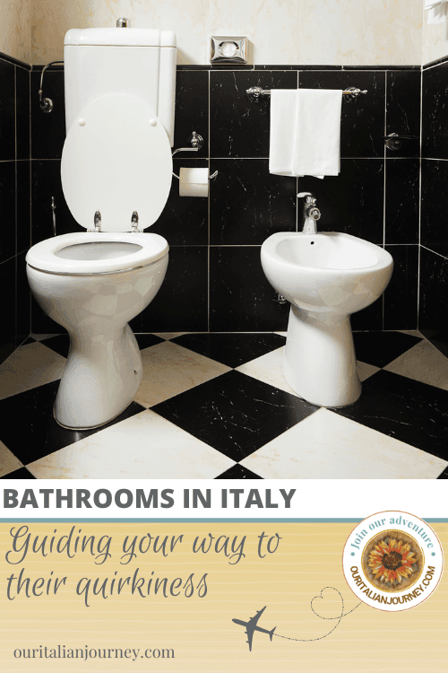 Understanding the bathrooms in Italy - ouritalianjourney.com