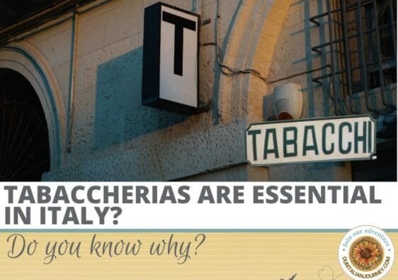 Tabaccherias are an important part of every day life in Italy - ouritalianjourney.com