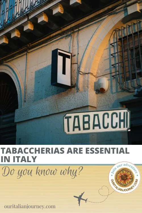 Tabaccherias are an important part of every day life in Italy - ouritalianjourney.com