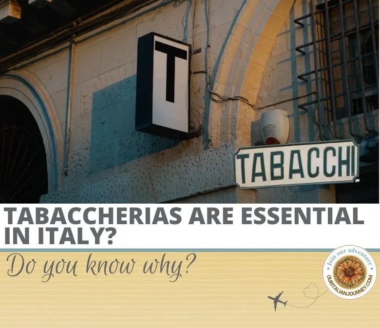 Tabaccherias are an important part of every day life in Italy - ouritalianjourney.com