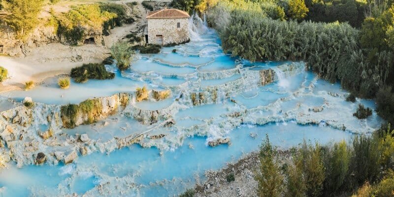 Best winter activities in Italy, Saturnia hot springs, ouritalianjourney.com