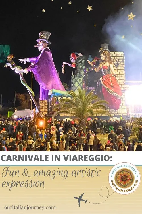 Carnavale in Viareggio is a must-see event in February/March. We have the information you need to visit - ouritalianjourney.com