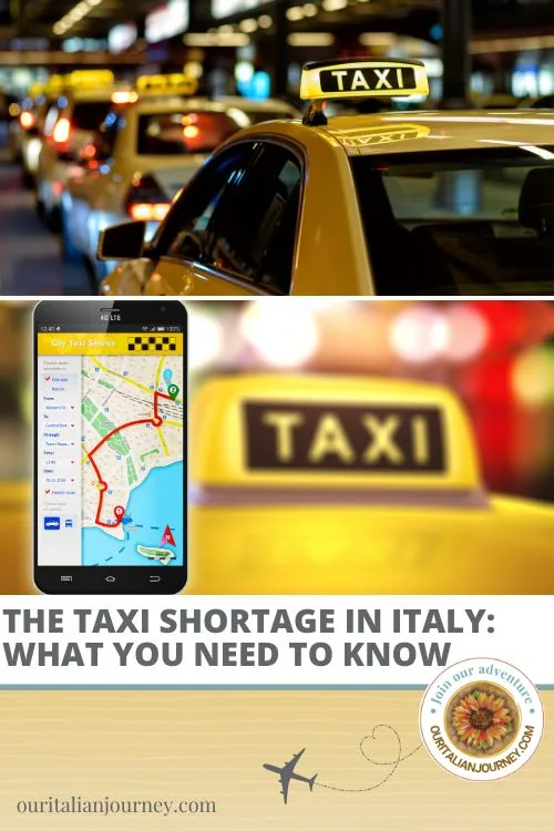 How to deal with the taxi shortage in Italy when visiting - ouritalianjourney.com