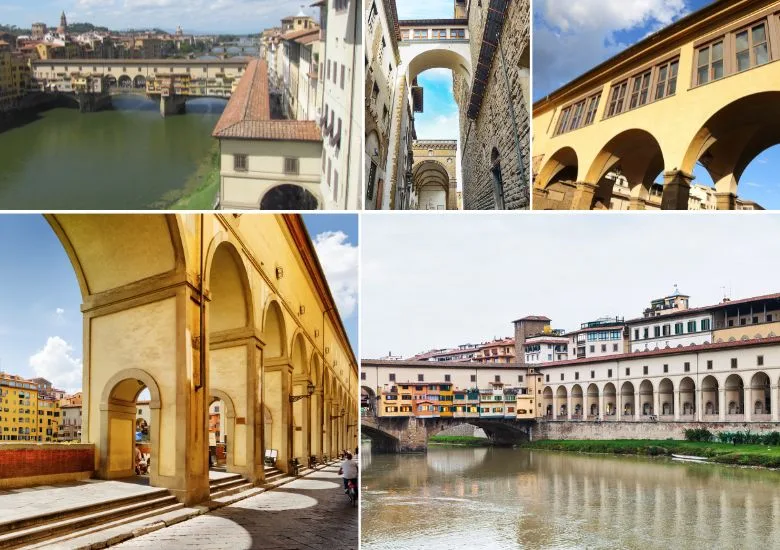 The Vasari Corridor was the Medici family's secret passageway that is now open to the public. - ouritalianjourney.com