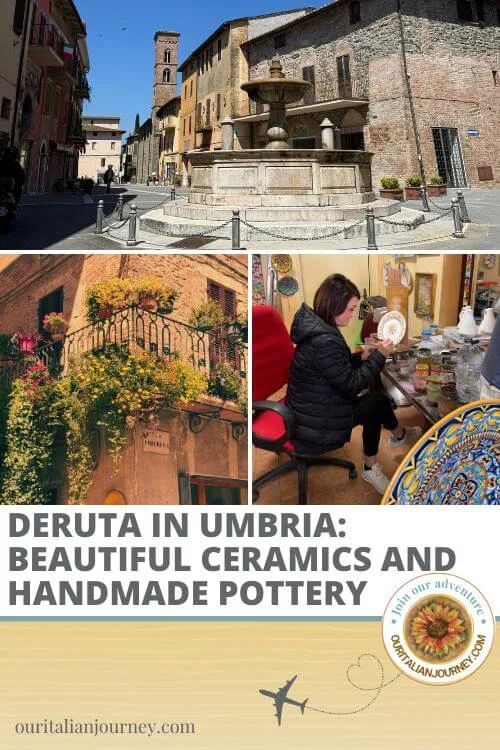 Deruta in Umbria is incredible... especially if you like ceramics! - ouritalianjourney.com