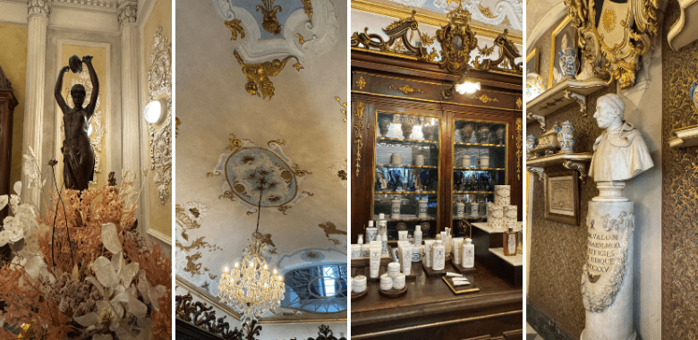 inside the Officiana Profumo Santa Maria Novella is a must-visit in Florence! - ouritalianjourney.com