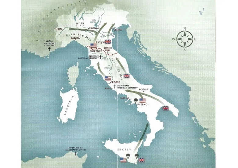 American Cemetery and Memorial in Italy. It is quite moving. - ouritalianjourney.com