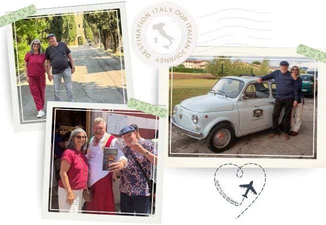 Ilene and Gary Modica from Our Italian Journey - its all about Italy! - ouritalianjourney.com