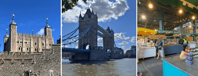 Our first trip to the UK - Tower of London, Tower Bridge, Borough Market - ouritalianjourney.com