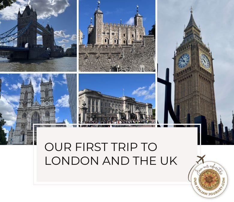 Our first trip to the UK - we have great tips and share our adventure - ouritalianjourney.com
