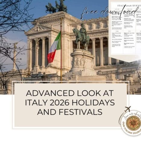 Tips for Travel to Italy for the First Time