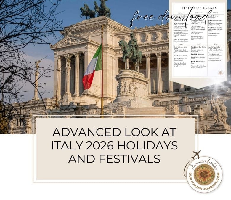 Italy 2026 holiday, festivals and events list is here! ouritalianjourney.com