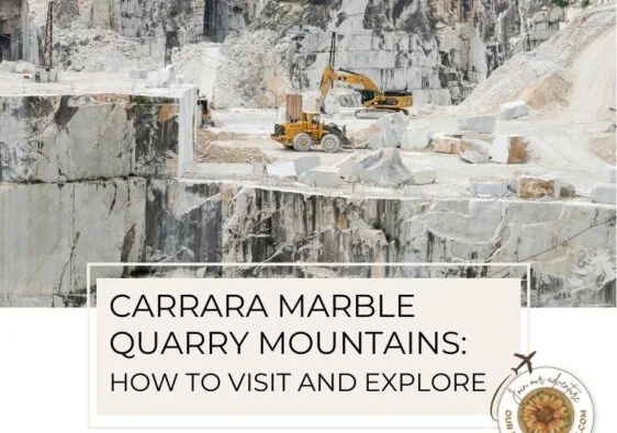 Carrara Marble Mountains and Quarries - let us show you how to visit - ouritalianjourney.com