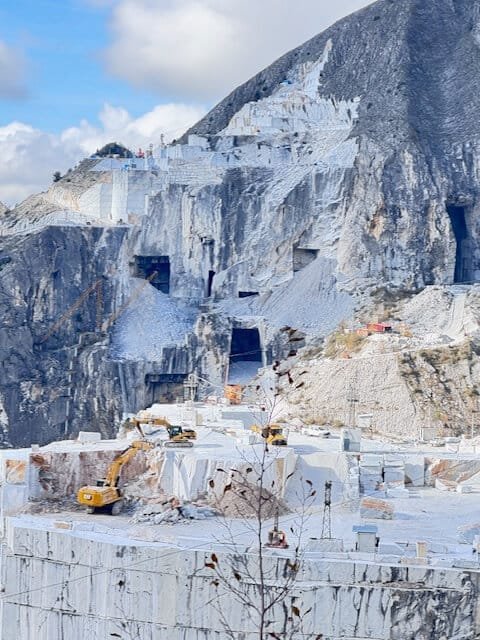 an overview of Carrara Marble