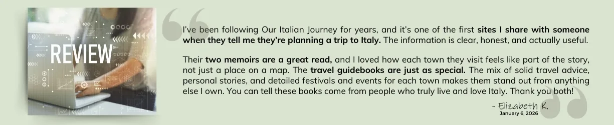 Blog and Modica book review - ouritalianjourney.com