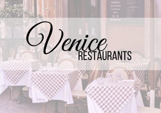 Venice restaurant recommendations