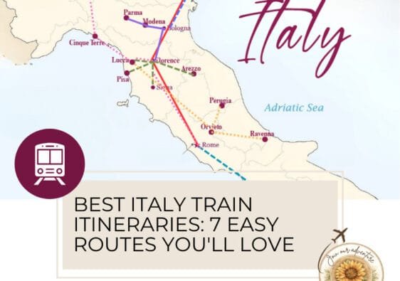 Here are 7 best Italy train itineraries for your next planning session - ouritalianjourney